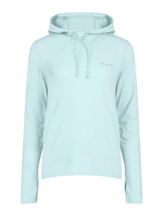 Women's Hooded Sweatshirt Light Blue