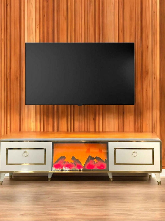 SteweHome TV-Ständer Mehrfarbig M180xTiefe30xHöhe45cm