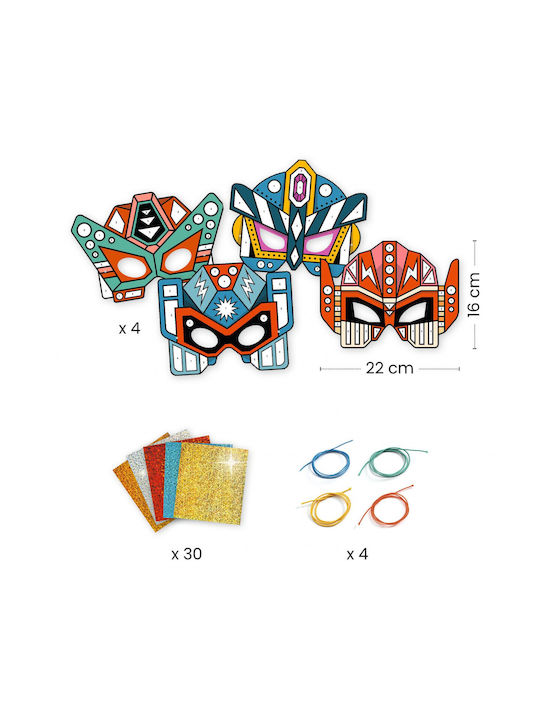 Diy Creative Game Robot Masks Djeco