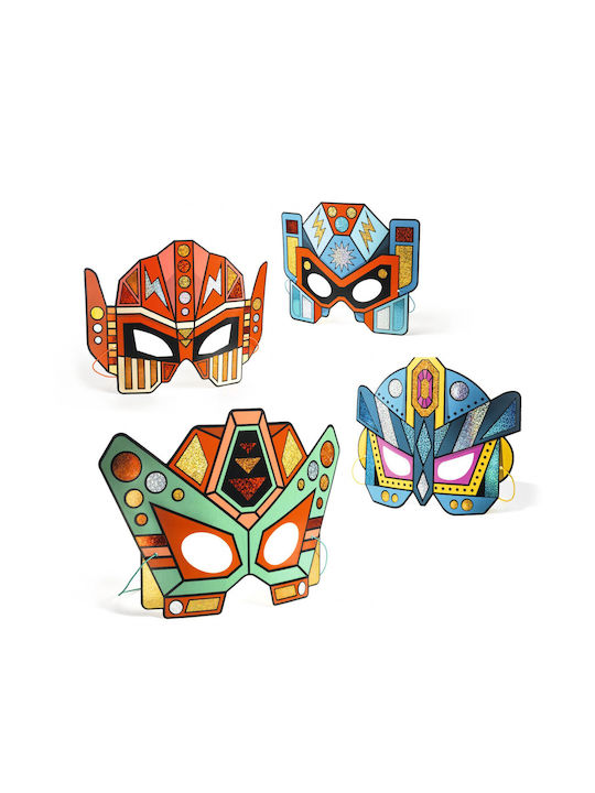 Diy Creative Game Robot Masks Djeco
