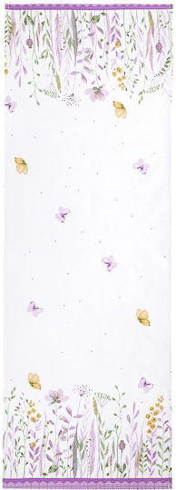 Nima Ράνερ Βαμβακερό Spring Dream Λιλά 48x150εκ.