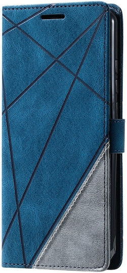 Tel1 Xiaomi Redmi A1 Plus A2 Plus Skin Feel Splicing Book Case Blue