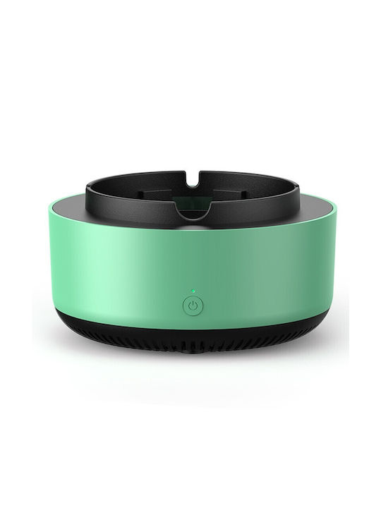 Multifunctional Ashtray Absorption Alista Home Usb Charging Air Purifier Smoke Absorption Ashtray 14.5 X 14 X 7.5 Cm Green Multifunctional Ashtray Absorption Alista Home Usb Charging Air Purifier Smoke Absorption Ashtray 14.5 X 14 X 7.5 Cm Green