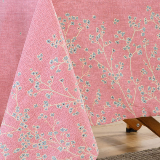 Nef-Nef Homeware Tischdecke Floriva Koralle 140x180cm