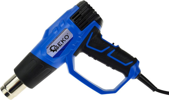 Πιστόλι Θερμού Αέρα 2000w Geko