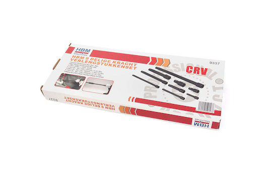 Extensie Chei 1/4" 3/8" 1/2" Set 9 Bucăți