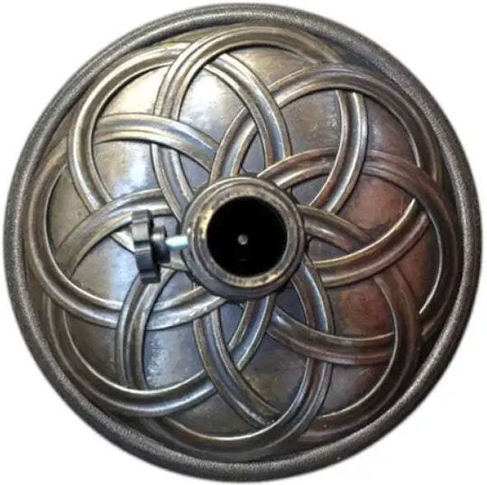 Garden Star Metallic Black Umbrella Stand