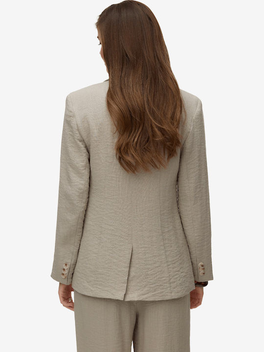 Vero Moda Sacou Dama Lung Bej