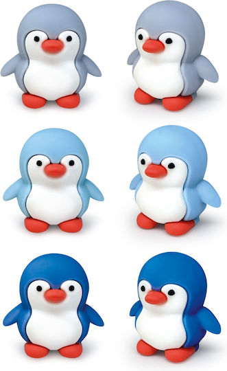Arctic Friends Soft Plastic Pencil Sharpener One Hole 3 Colors 24 Pcs Display