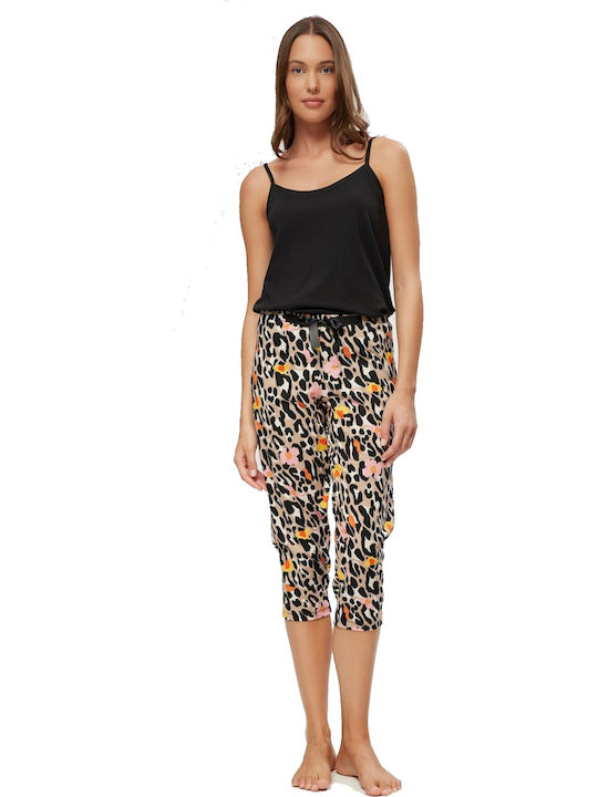 Minerva Sommer Damen Pyjama-Hose