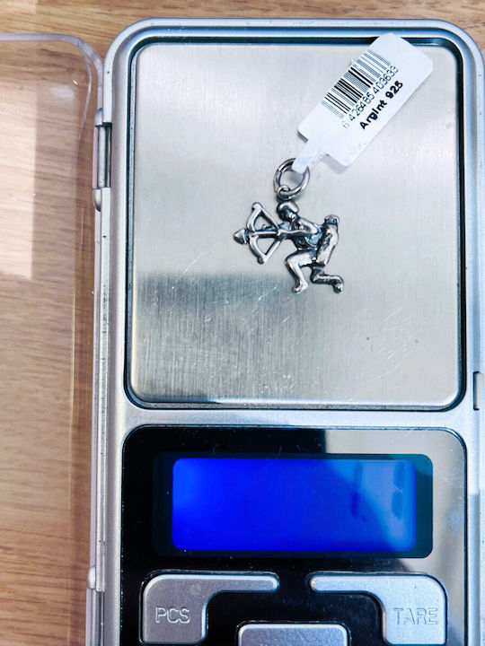 Handy Handy Hängende Charms Tierkreiszeichen Schütze aus Silber
