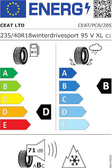 Anvelopă Iarnă Ceat Winterdrive Sport 235/40R18 95V/XL