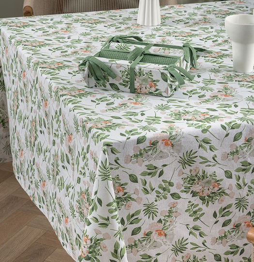 Palamaiki Baumwolle Tischtuch Formal Dinner Mh1000 Weiß 140x220cm