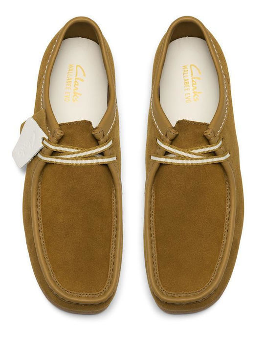 Wallabee Evo Suede Yellow Men's Boots