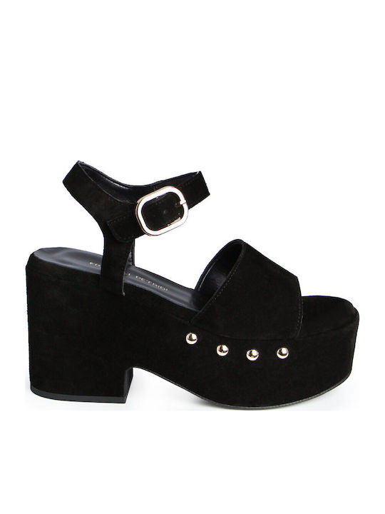 Women's Black Summer Platforms