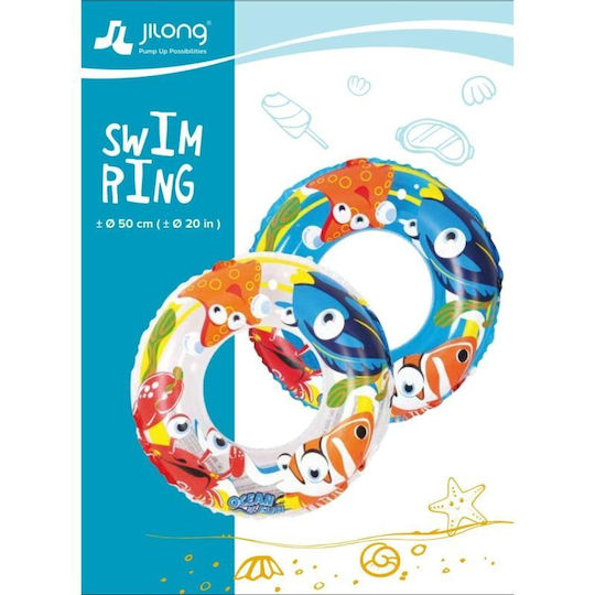Ocean Swimming Ring 50cm 47224 Blue Blue