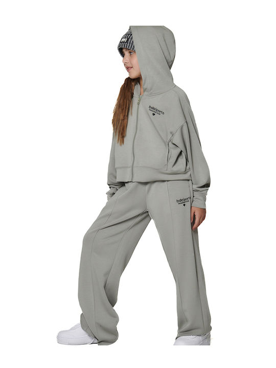 Детско Долнище На Анцуг Сиво