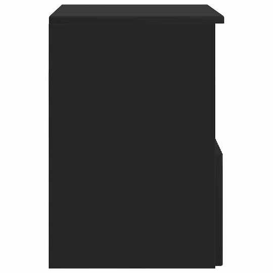 vidaXL Bench Without Sink M30xD35xH50cm Black
