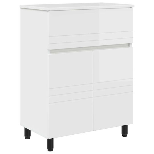 vidaXL Panglică Fără Lavoar M60xA35xÎ80cm Alb