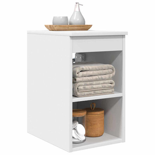 vidaXL Плот Без Мивка 30x44.5x50см Бял