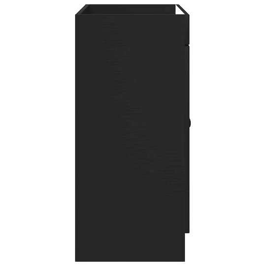 vidaXL Πάγκος χωρίς Νιπτήρα Μ56xΒ37.5xΥ81cm Μαύρο