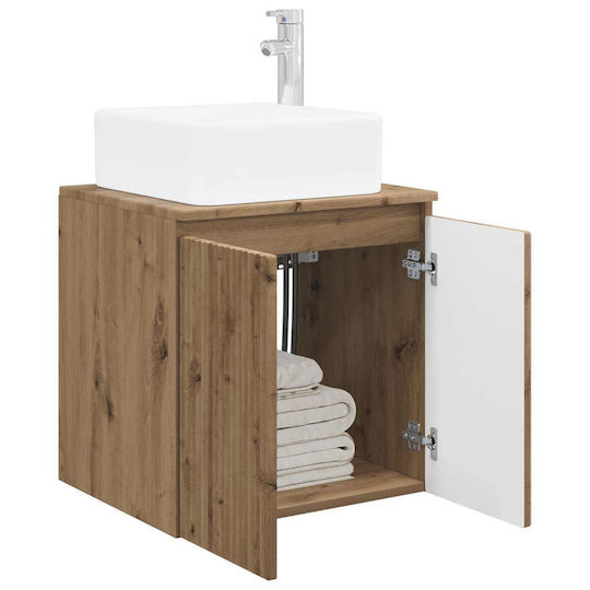 vidaXL Bench with Sink L53xW35xH63cm Oak