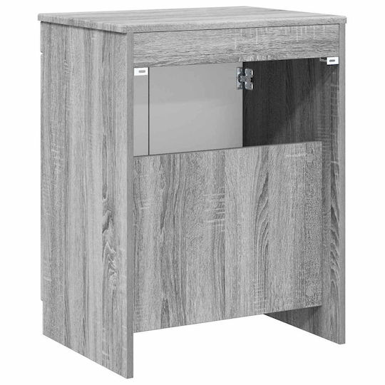 vidaXL Bathroom Vanity Unit Without Sink L54xW41xH70cm Gray Sonoma