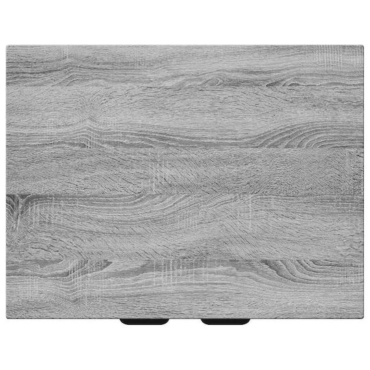 vidaXL Bathroom Vanity Unit Without Sink L54xW41xH70cm Gray Sonoma