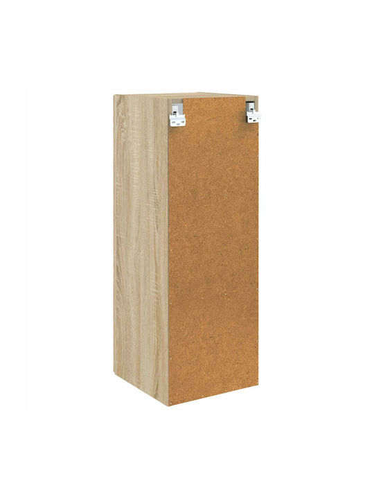Wall Brown Kitchen Cabinet 33x34.5x90cm