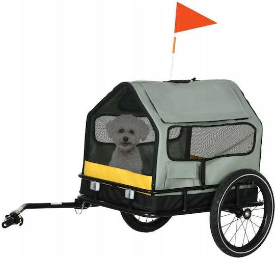 Fahrradanhänger Für Hundetragetaschen Grau