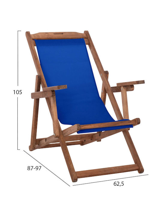 Gartenstühle Außenseite Hölzernes Lemnos Blau 63x32x133cm