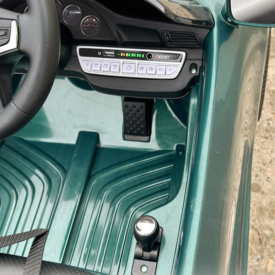 Elektrisches Kinderfahrzeug mit Fernbedienung 12 Volt Grünes