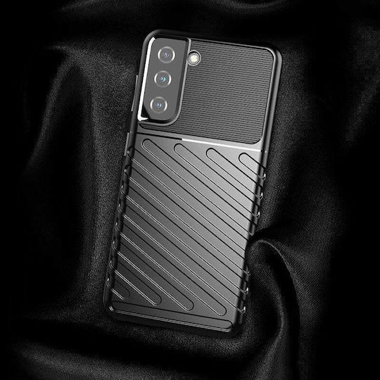 HQWear Back Cover Σιλικόνης Μαύρο (Galaxy S23+)
