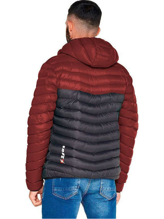 Яке Puffer Бордо/Черен