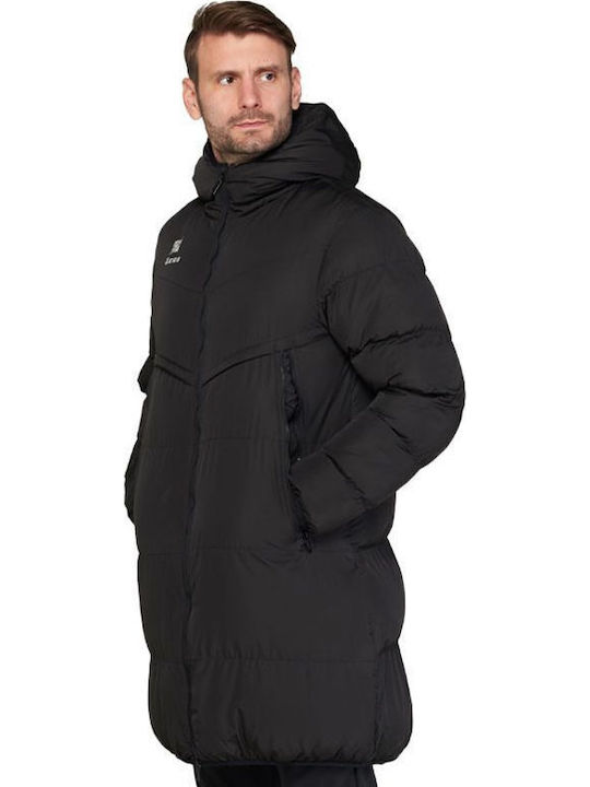 3 σε 1 Χειμωνιάτικο Μπουφάν Puffer Αντιανεμικό Black