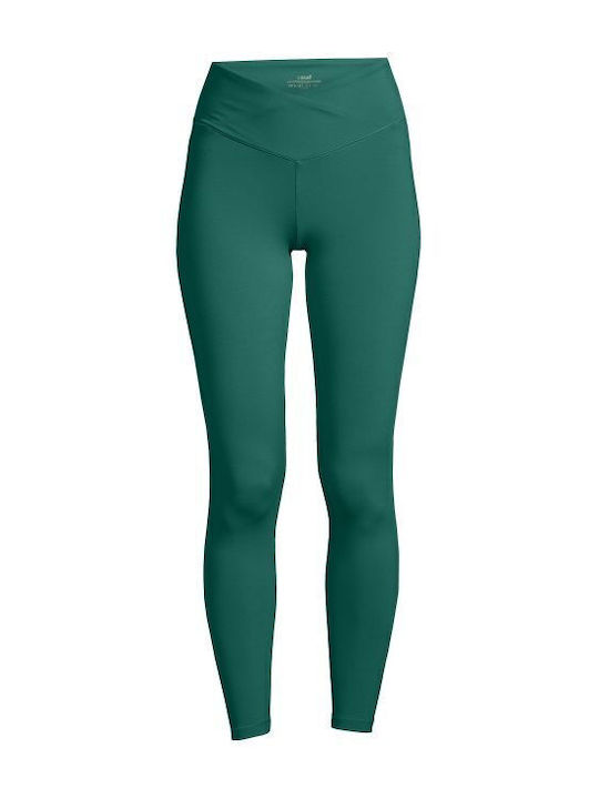 Damen Leggings Hohe Taille Grünes