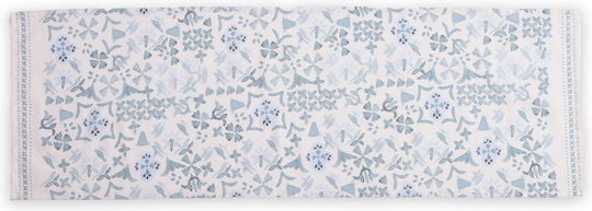 Nef-Nef Homeware Ράνερ Cyaner Μπλε 45x140εκ.