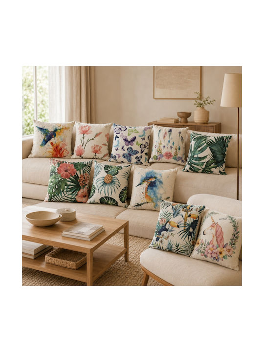 My Home Luxury Decorative Ecru Pillow Case 45x45cm