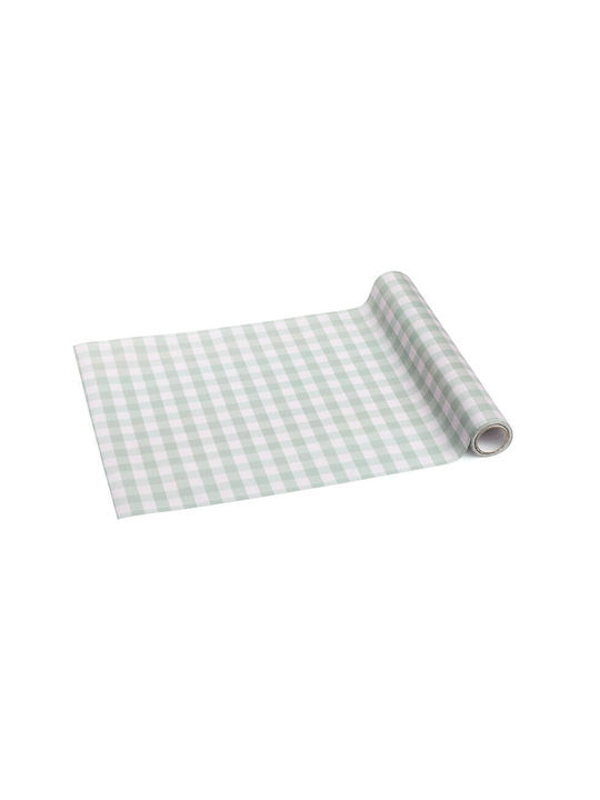 PartyDeco Läufer Light Green 40x500cm
