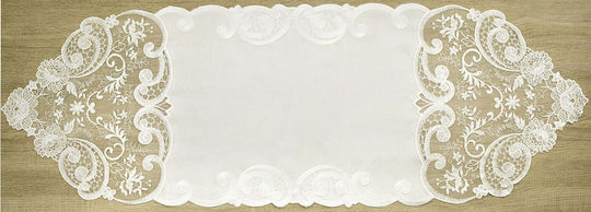 F&L Läufer Ecru 40x119cm