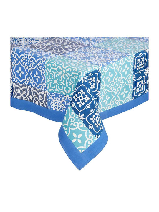 Butlers Τραπεζομάντηλο Βαμβακερό Amalfi Μπλε 160x300εκ.