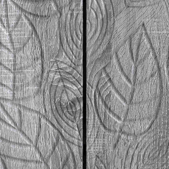 Μπουφές Ξύλινος Γκρι 89x34.5x80cm