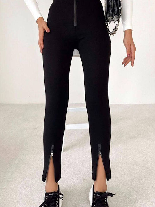 Leggings Pentru Instruire Colanți Cropped Negru