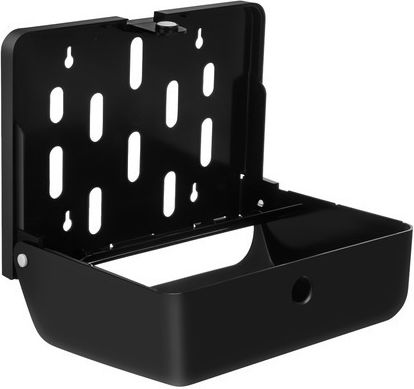 Dozator Prosoape de Hârtie Zola Montat pe Perete Carcasă Abs Fereastră Frontală 10 x 20,5 x 27 cm Negru