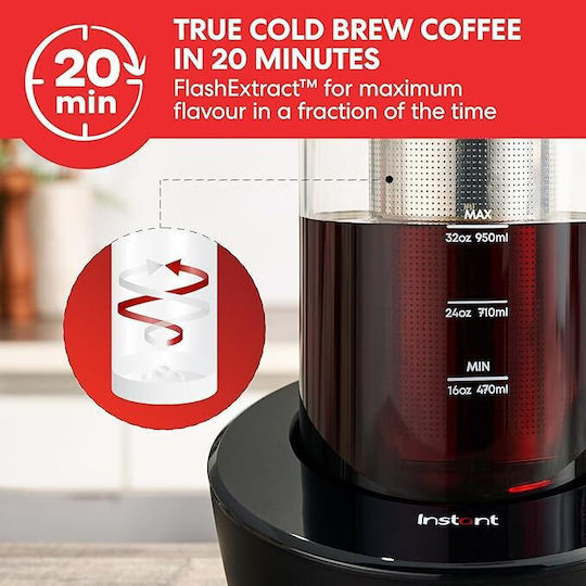 Instant Cold Brewer Coffee Iced Tea Maker