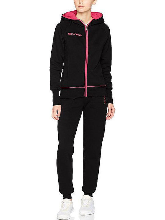 Tuta Star Σετ Φόρμας Black/fuchsia