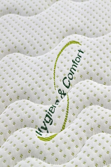 SteweHome King Size Orthopedic Mattress 185x185x18cm with Springs