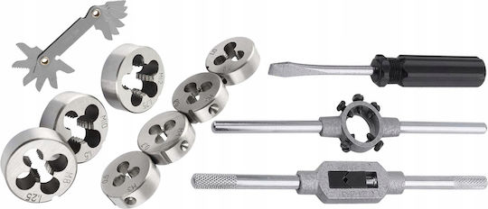 Forsage Threading Tap Die Set 32pcs M3-m12