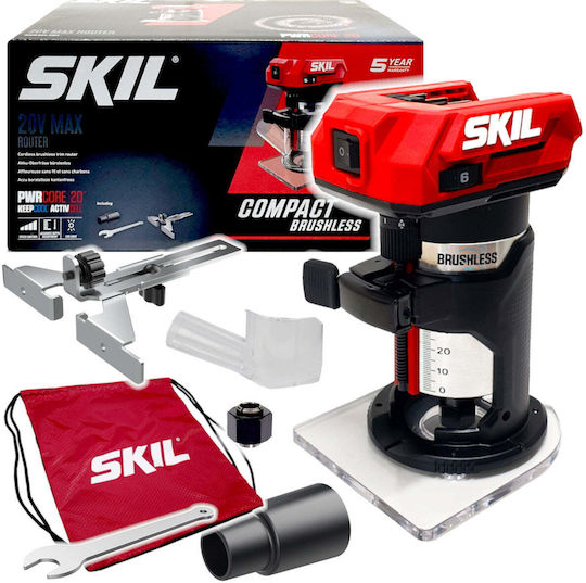 Skil VA1E3170CA Рутер за подстригване Безчеткови с Регулиране на Скоростта