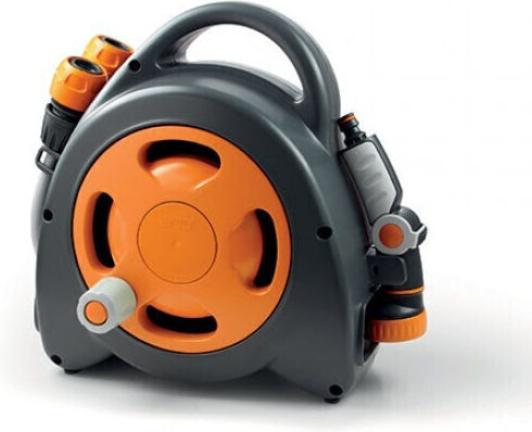 G.F Aqua Bag Maxi Garden Hose Box Wall Mounted with Hose 16.5m with Rewind Handle